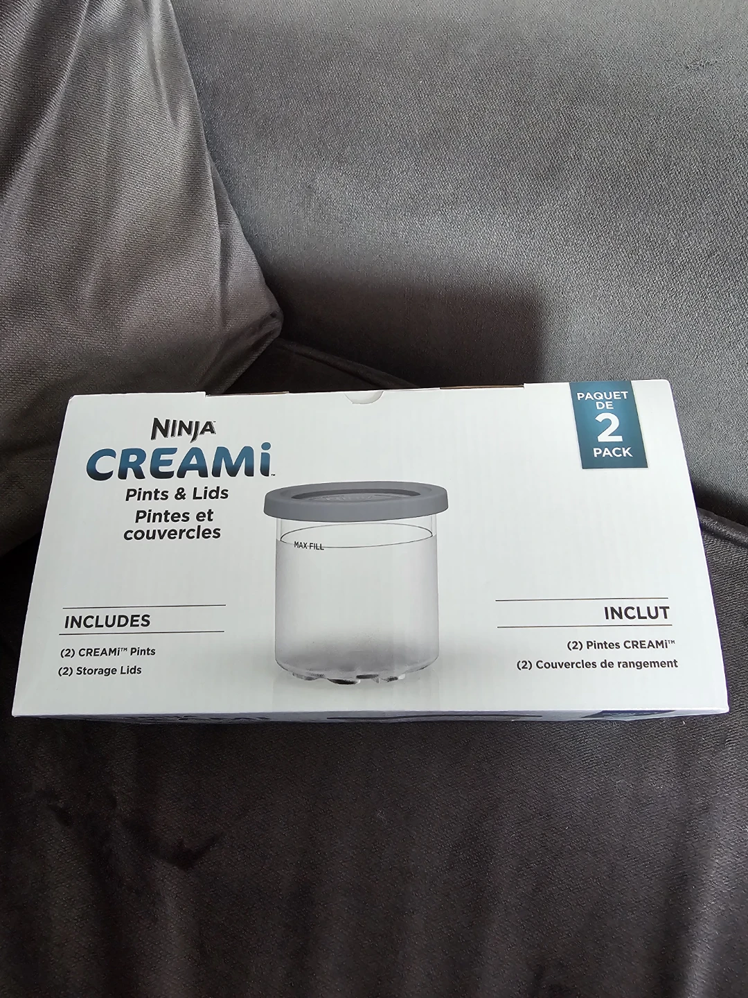 NINJA CREAMi Pints & Lids, 2-Pack 🍧 🍨🍦ONLY 2 BOXES LEFT - photo 3