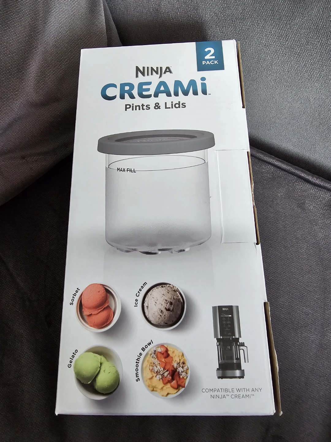 NINJA CREAMi Pints & Lids, 2-Pack 🍧 🍨🍦ONLY 2 BOXES LEFT - photo 5
