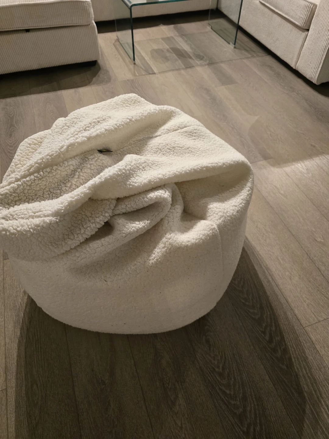 Sherpa Bean Bag Chair - photo 3