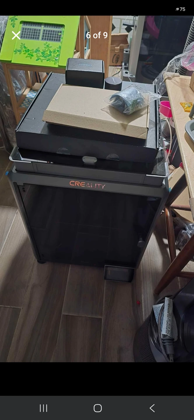 ⚽CREALITY 3D Printer K1MAX &  extra accesories