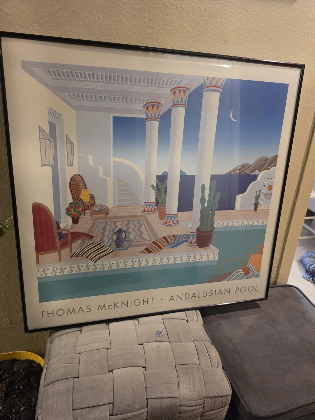 Thomas McKnight Andalusian Pool Print