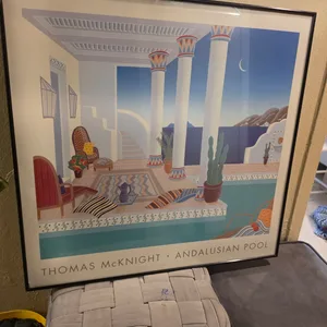 Thomas McKnight Andalusian Pool Print