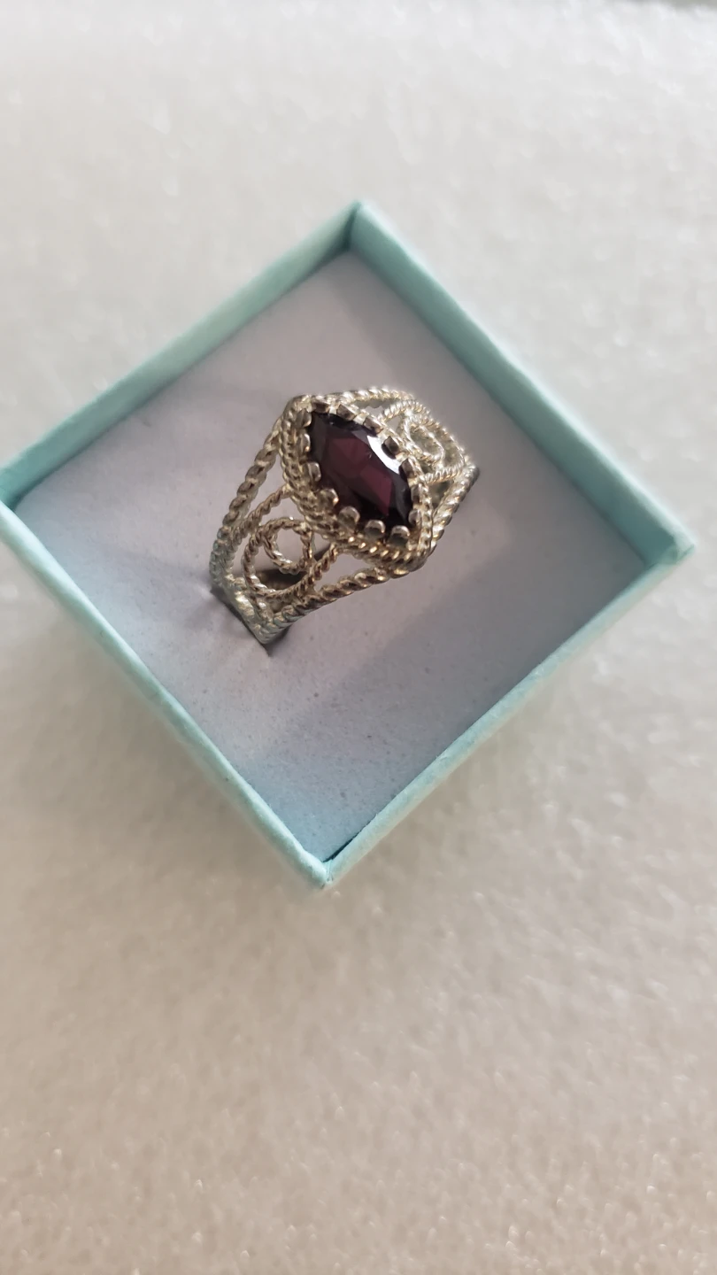 Like new Vintage 925 Silver Marquise - photo 5