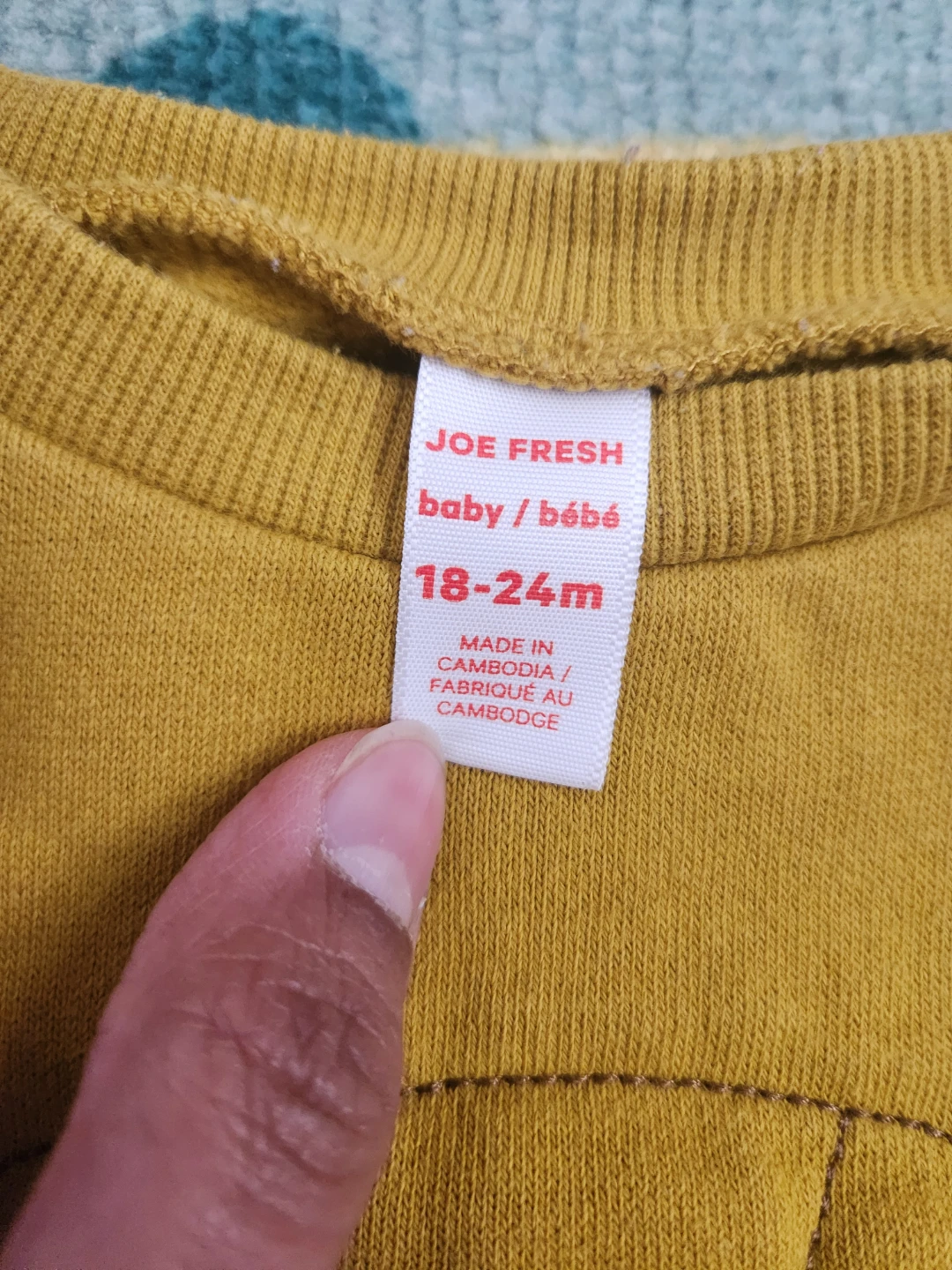 Joe Fresh Baby Lion Sweatshirt and Pants Set - photo 2