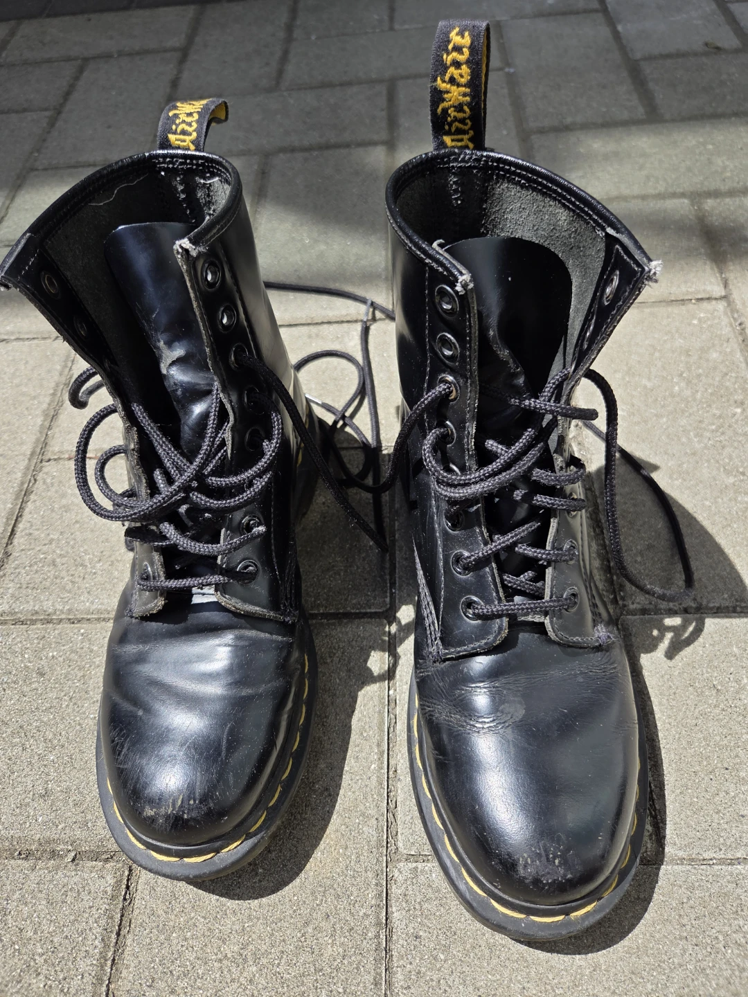 Dr. Martens Black Leather Boots - photo 2