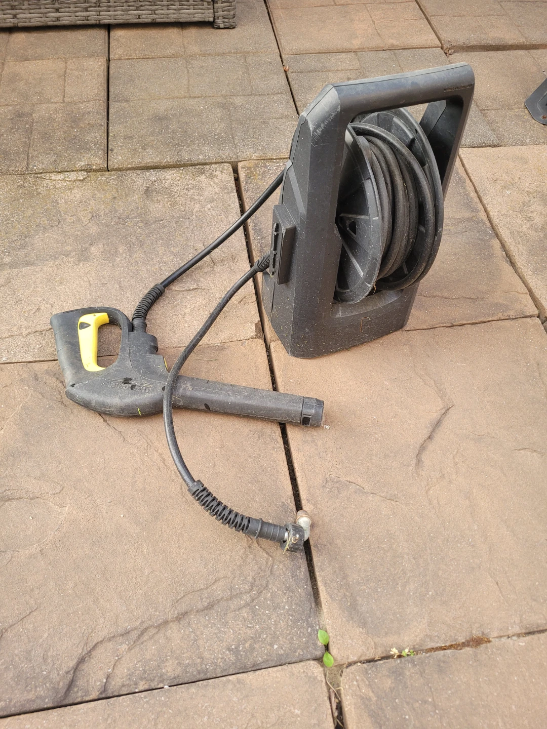 Karcher Pressure Washer Hose Reel & Gun
