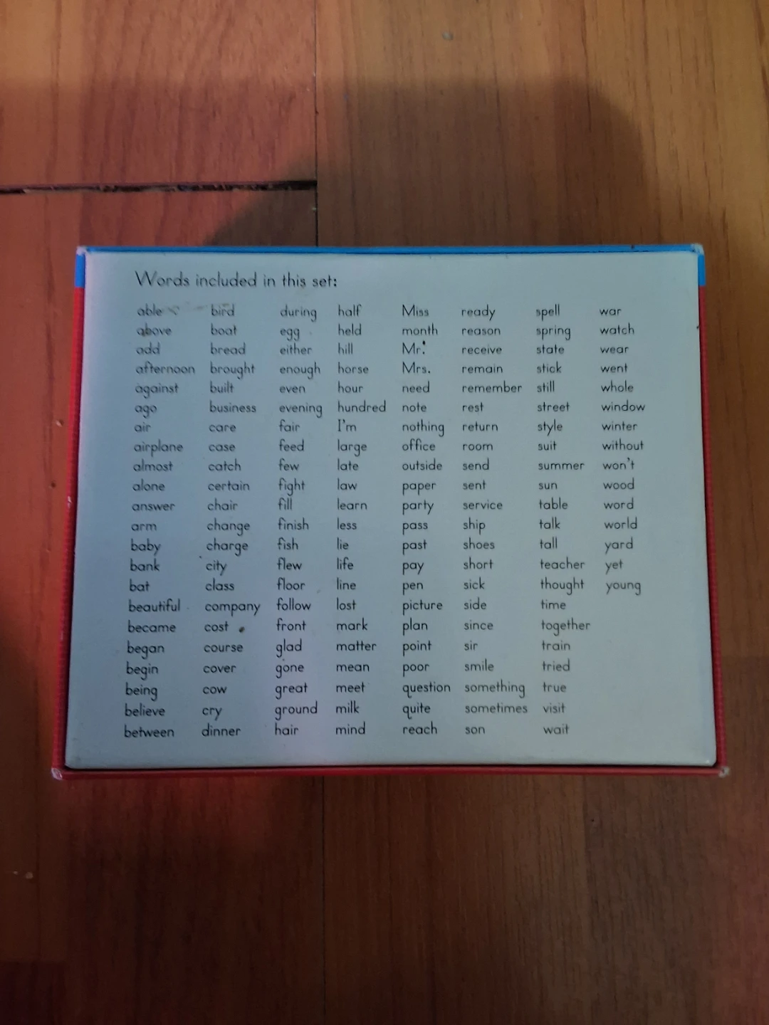 Edupress Sight Words in a Flash Set 3 Advanced Flash Cards - photo 2