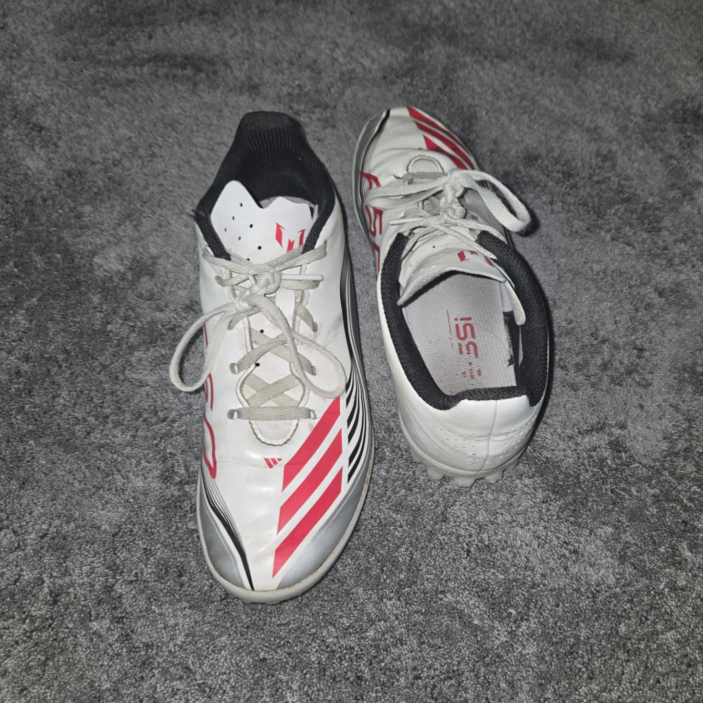 FREE – Adidas Messi Soccer Cleats (Youth Size US 4½)