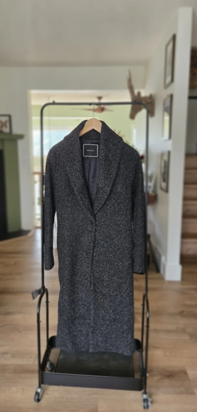 RW&CO. Grey Wool Blend Coat
