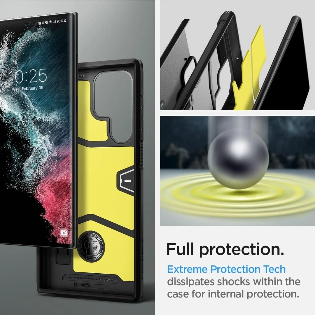 Spigen Tough Armor Case for Samsung Galaxy S22 Ultra - photo 5