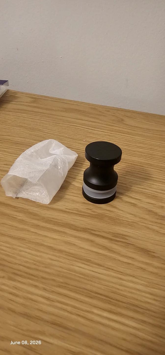 Alise Shower Glass Door Knob - Black