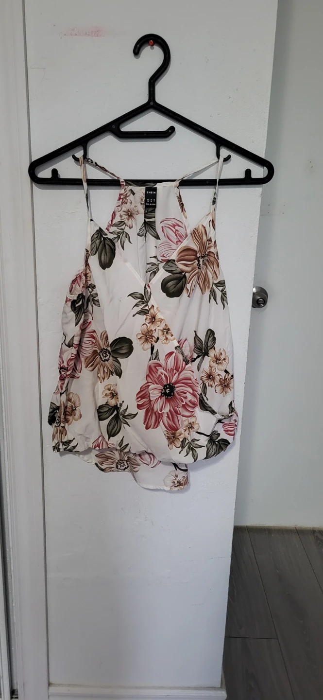 SHEIN Floral Tank Top - XS⚽
