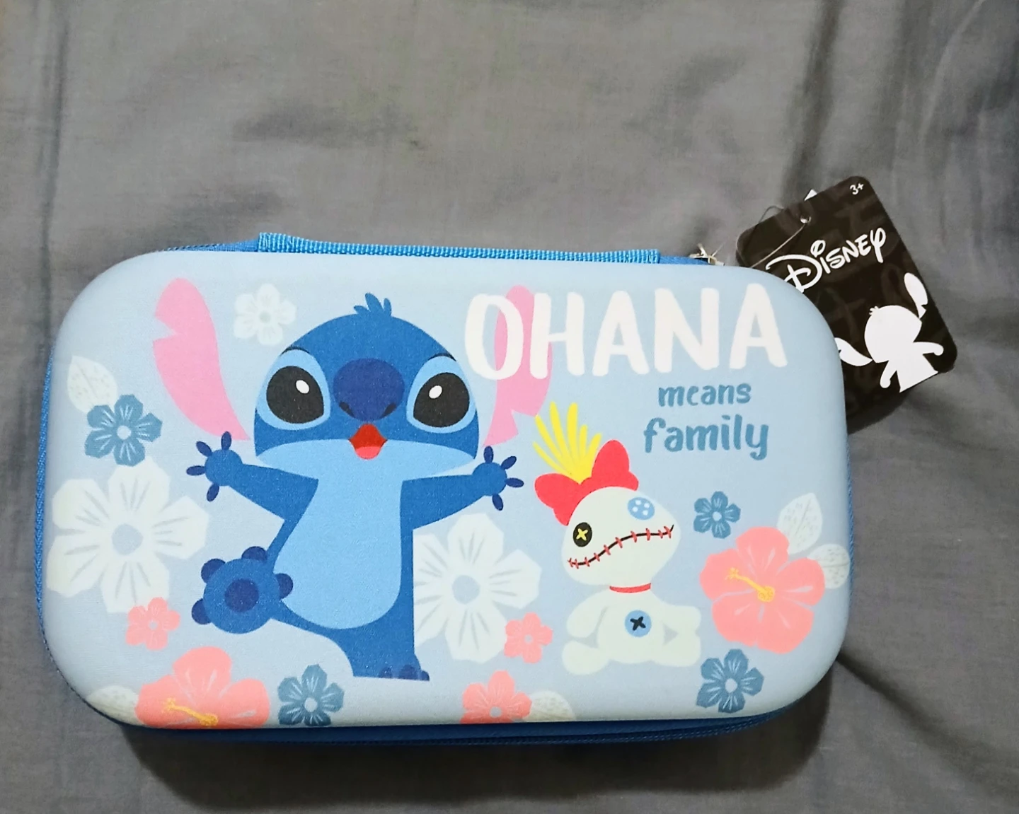 Disney Stitch Ohana Means Family Pencil Case ⚽
