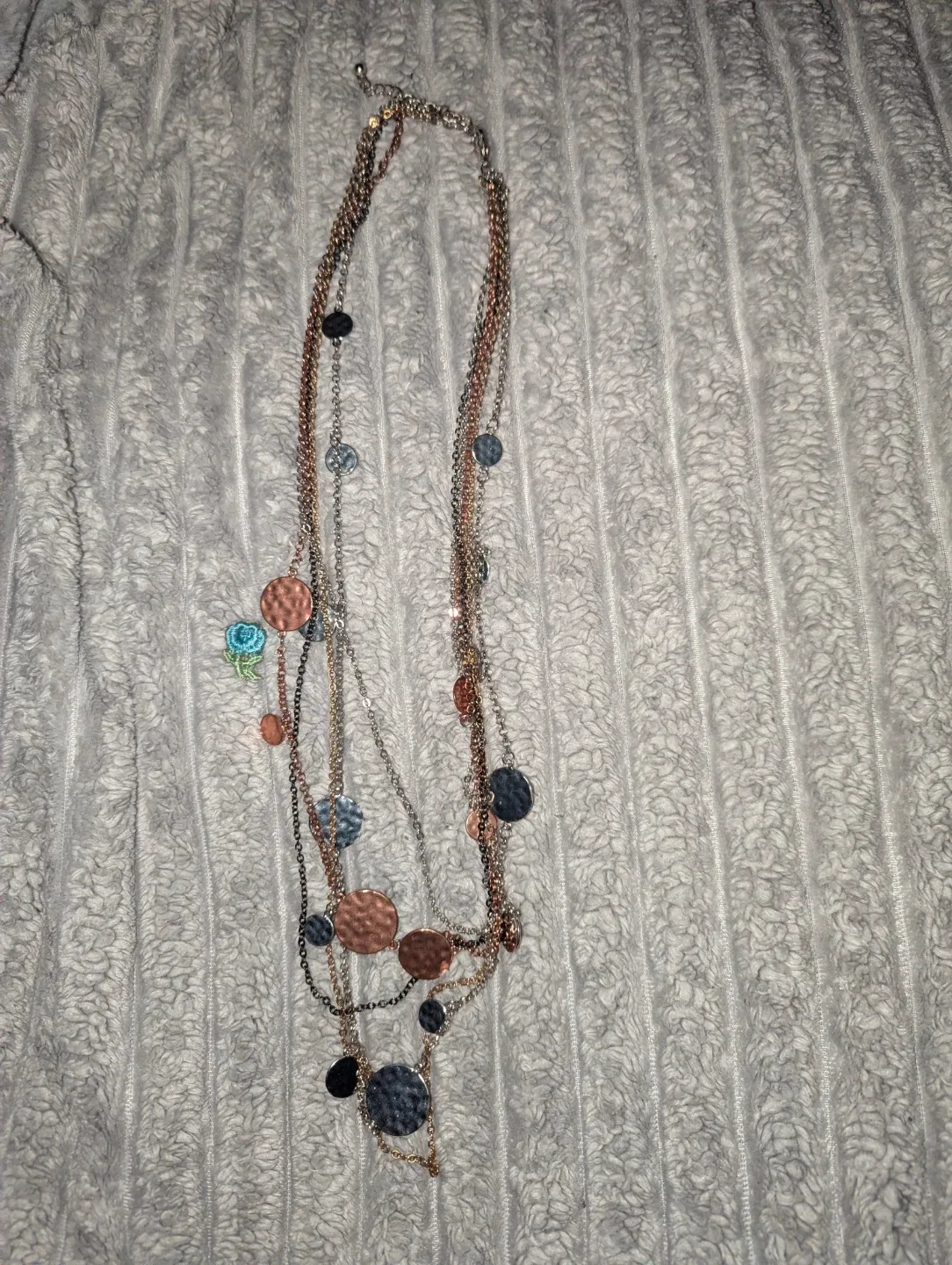 Layered Pendant Necklace