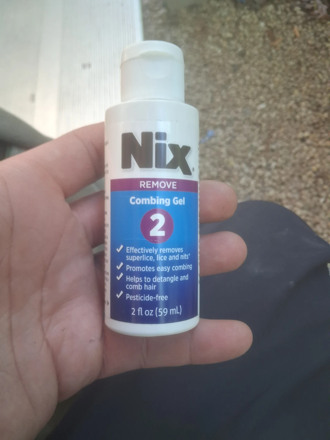 Nix Combing Gel for Lice Removal - 2 oz
