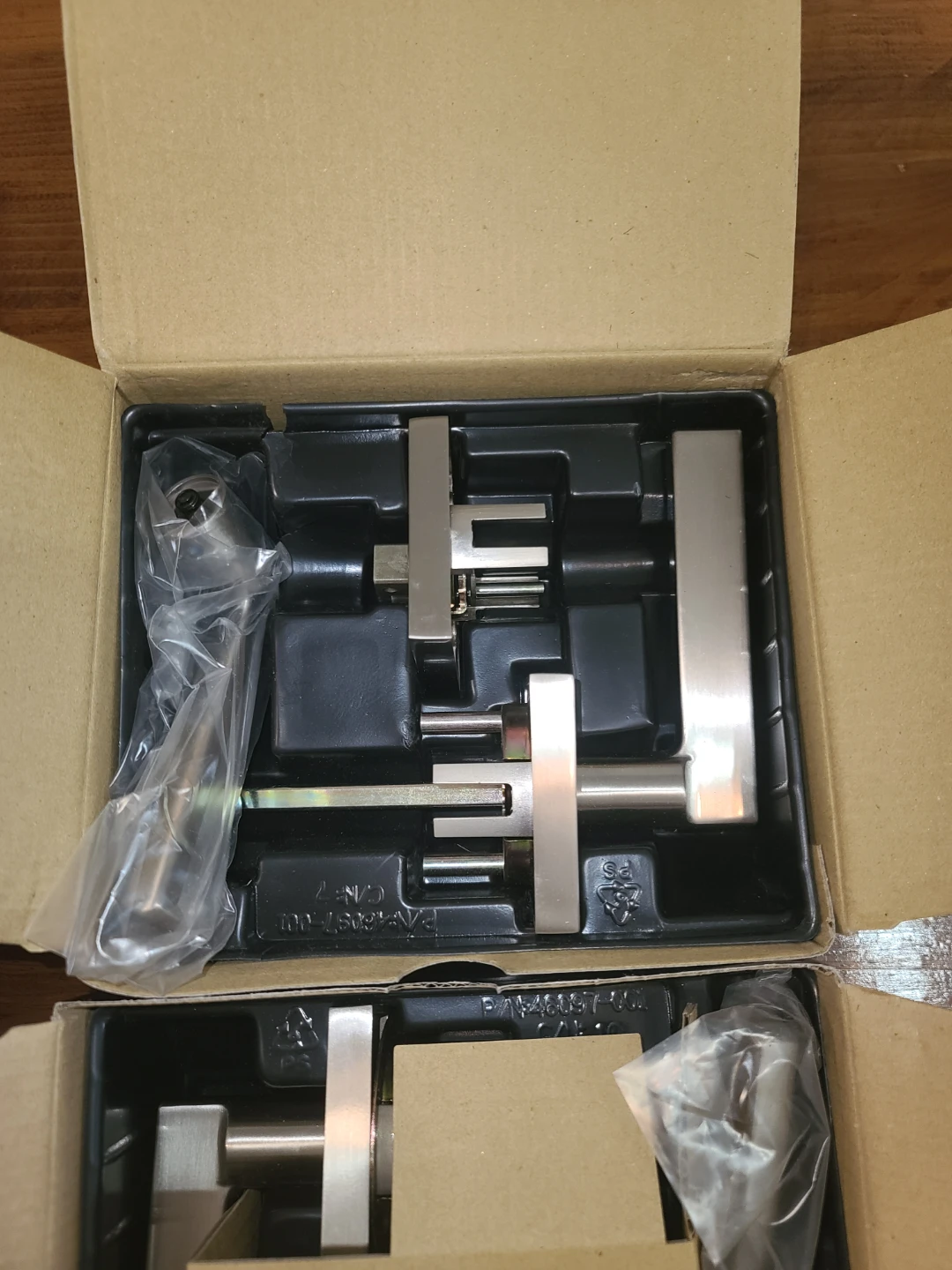 Weiser Halifax Satin Nickel Passage&Privacy Door Handles
