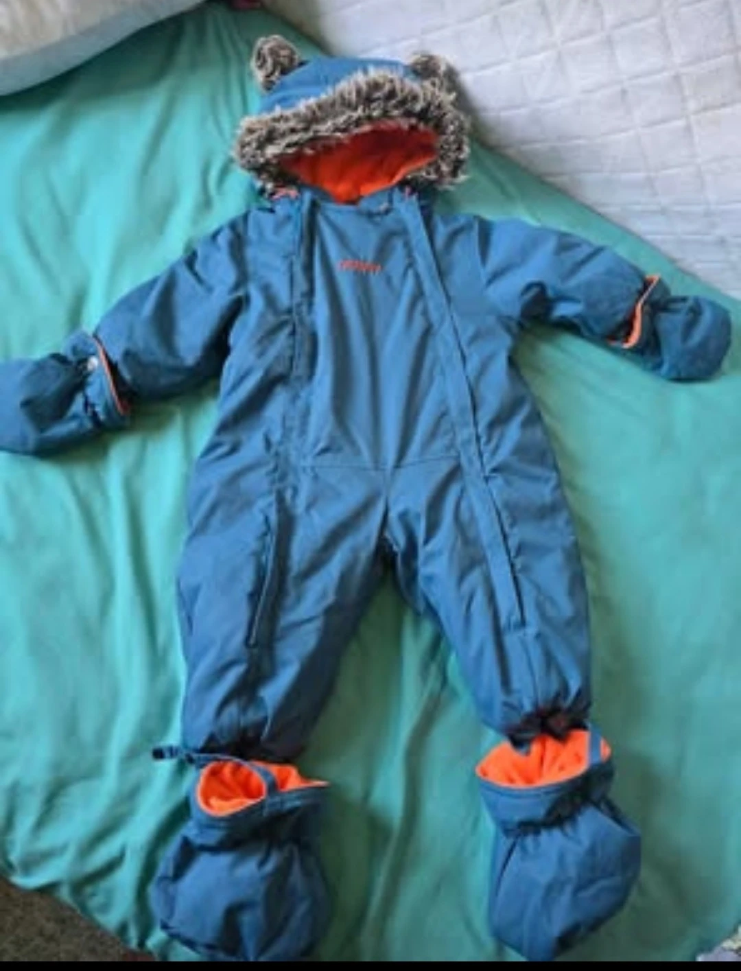 Gusti Blue Winter Snowsuit - 9 Months - photo 3