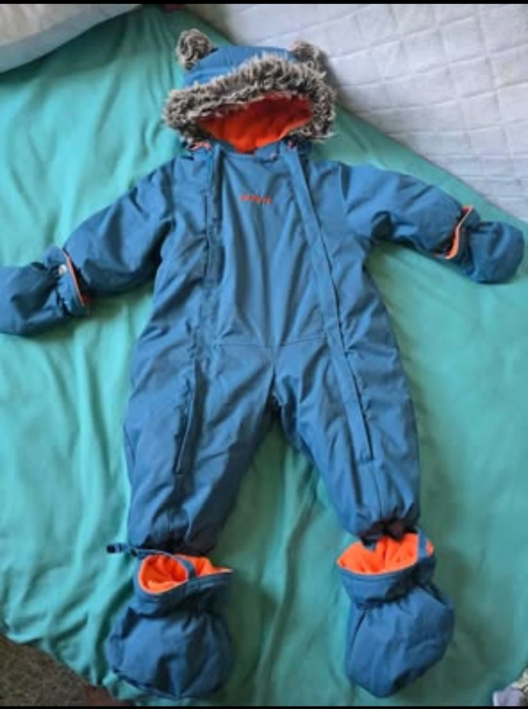 Gusti Blue Winter Snowsuit - 9 Months - photo 4