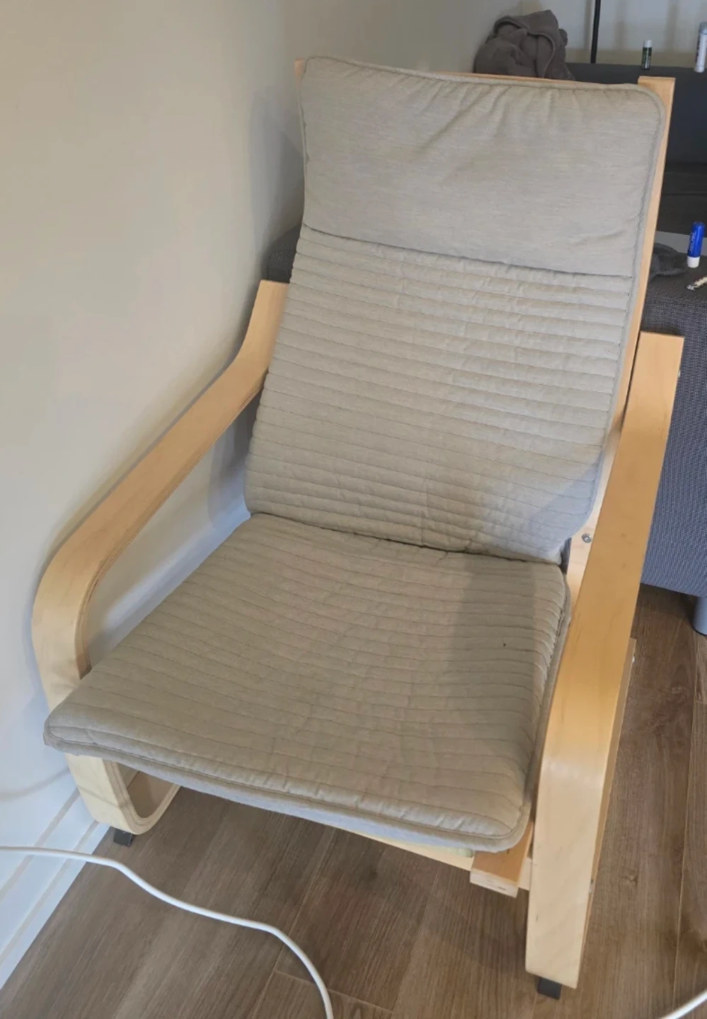 IKEA Poäng Chair - Light Grey