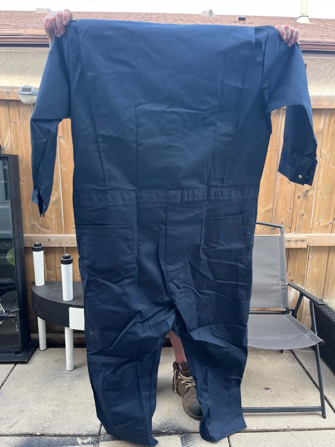 Dakota Men's Navy Blue Work Coveralls Size 58 X LN - photo 3