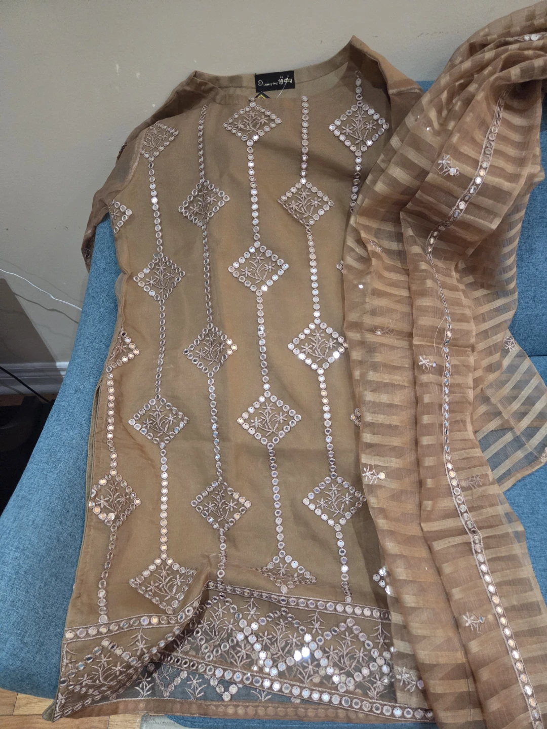 ZAUQ Women's Kurta and Dupatta Set - photo 2