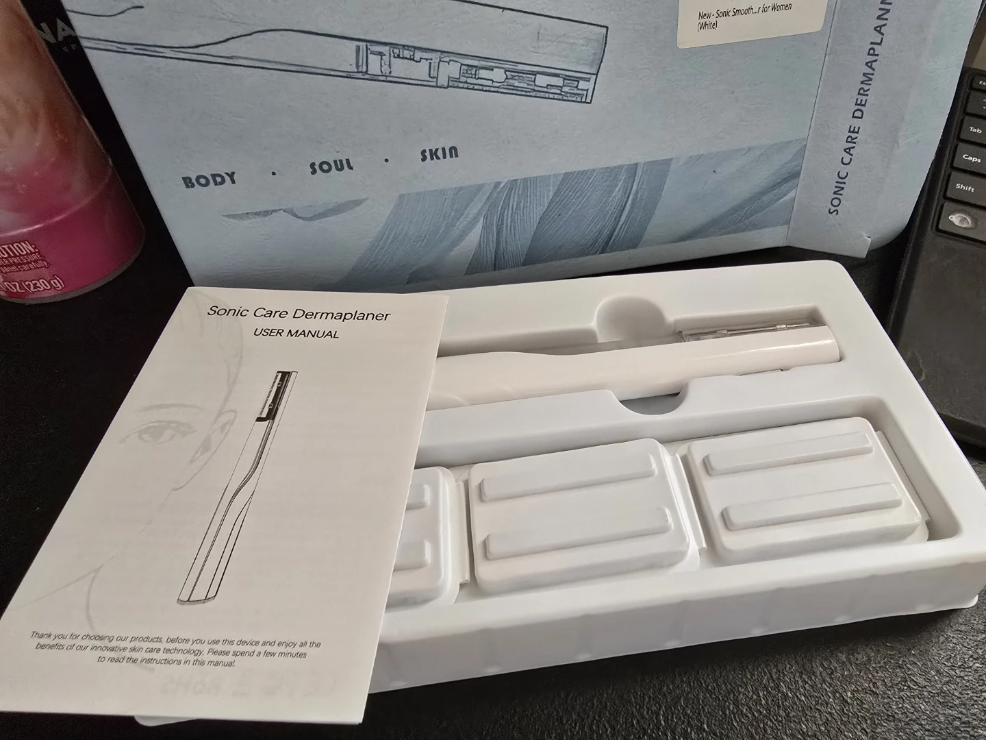 ⚽Sonic Care Dermaplaner for Women - White - photo 2