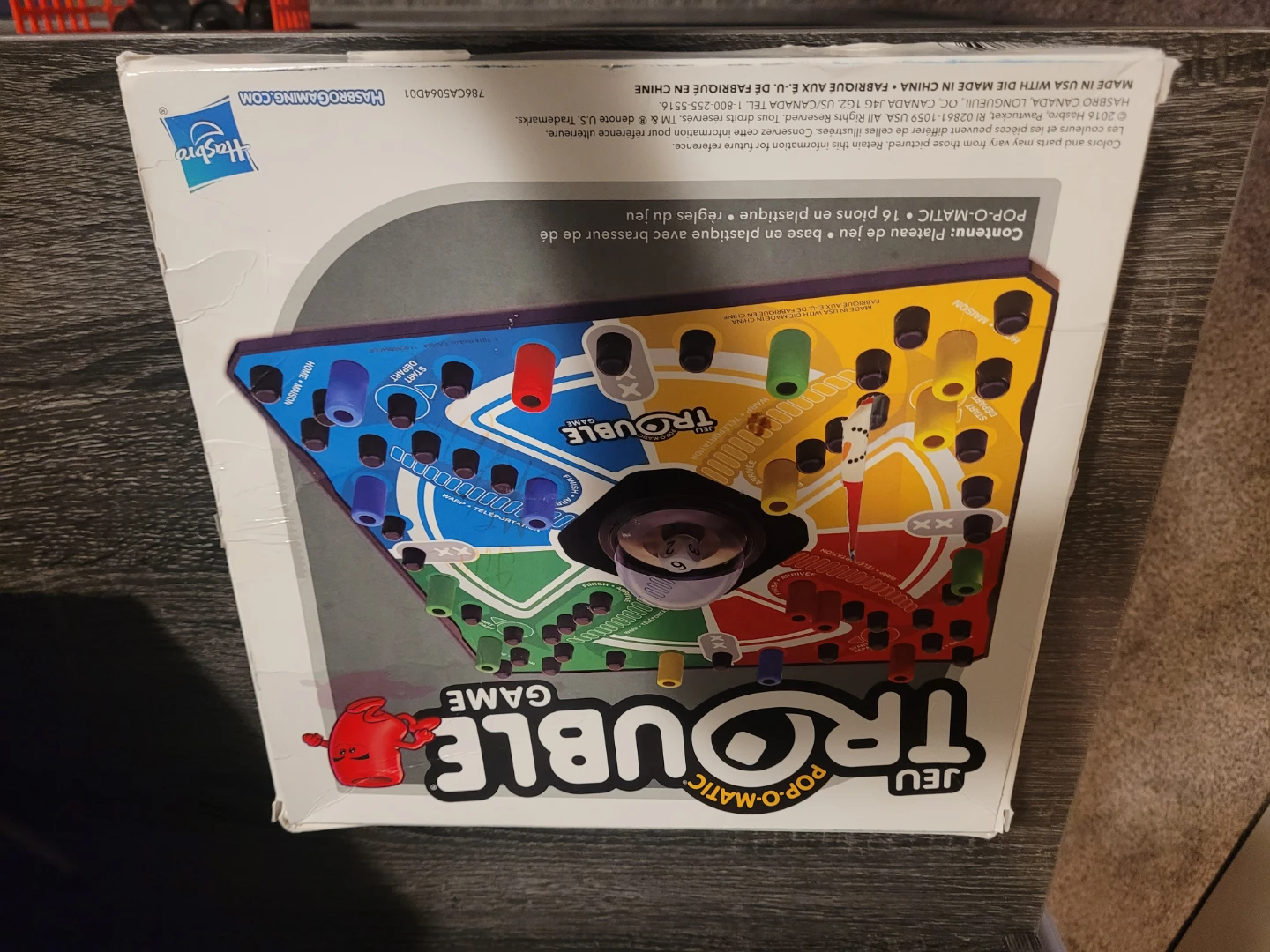 Hasbro Trouble Pop-O-Matic Board Game