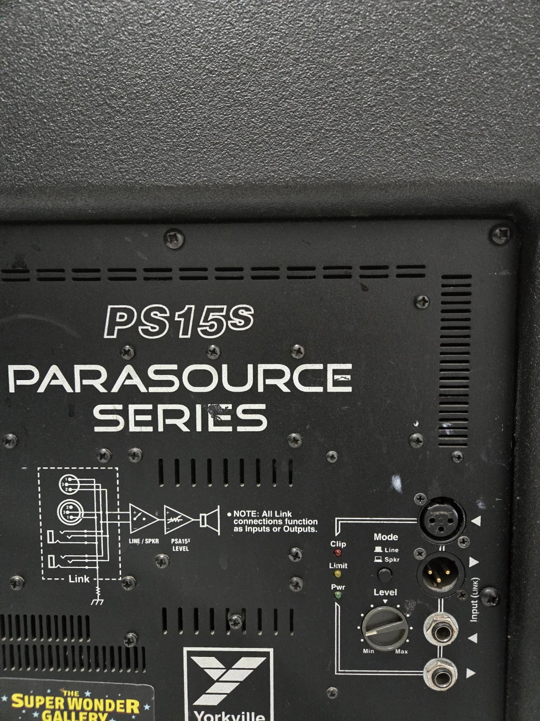 Yorkville PS15s Parasource Series Subwoofer - photo 3