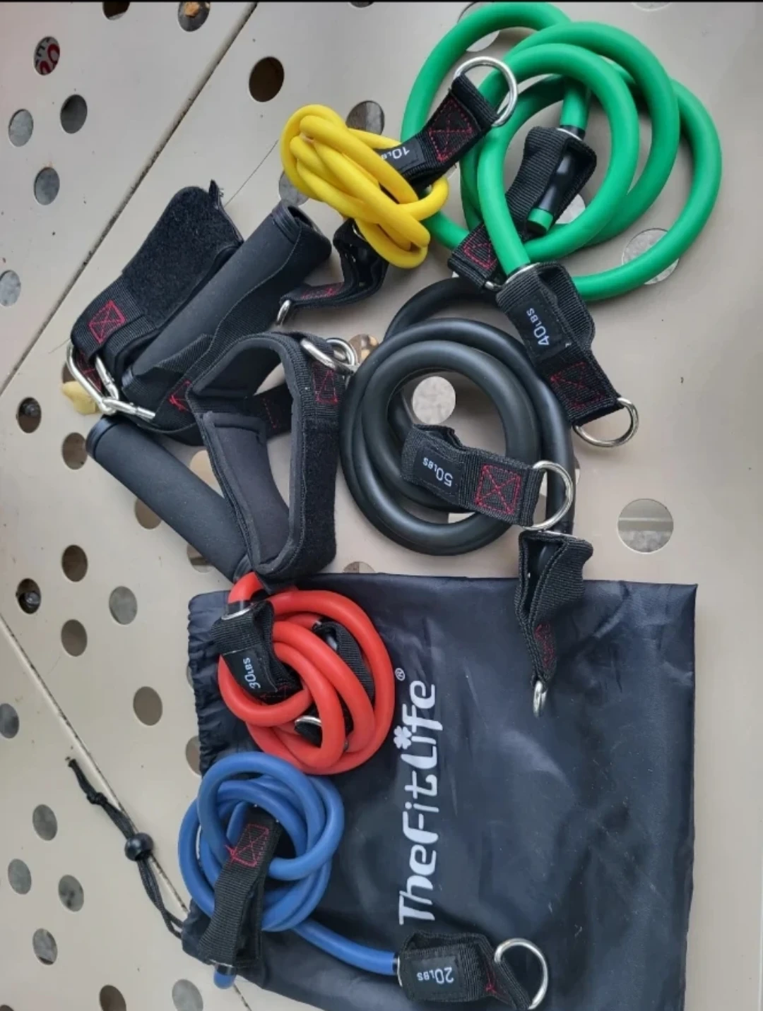 ⚽️ TheFitLife Resistance Band Set with Bag - photo 4