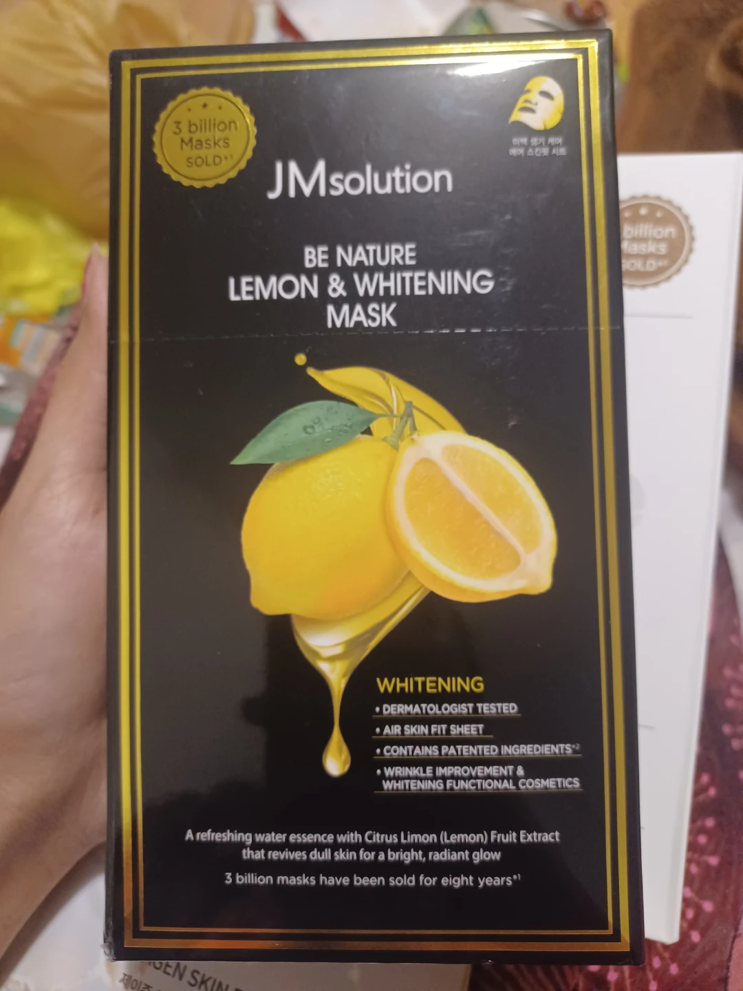 JMsolution BE NATURE Lemon & Whitening Mask
