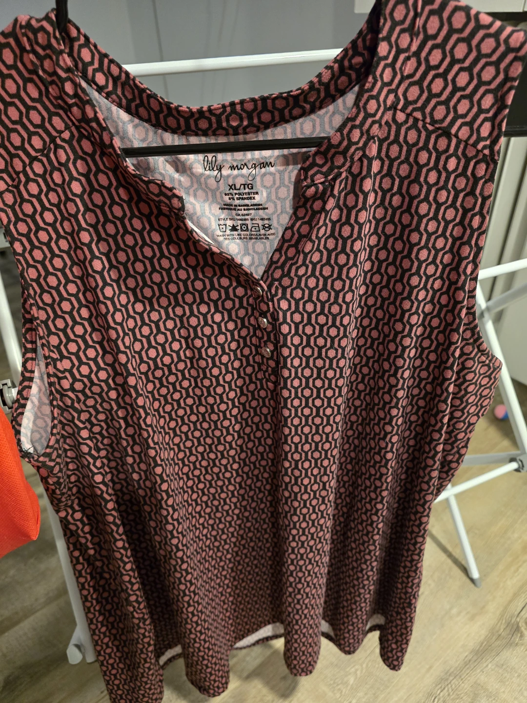 Lily Morgan Women's XL/TG Sleeveless Top