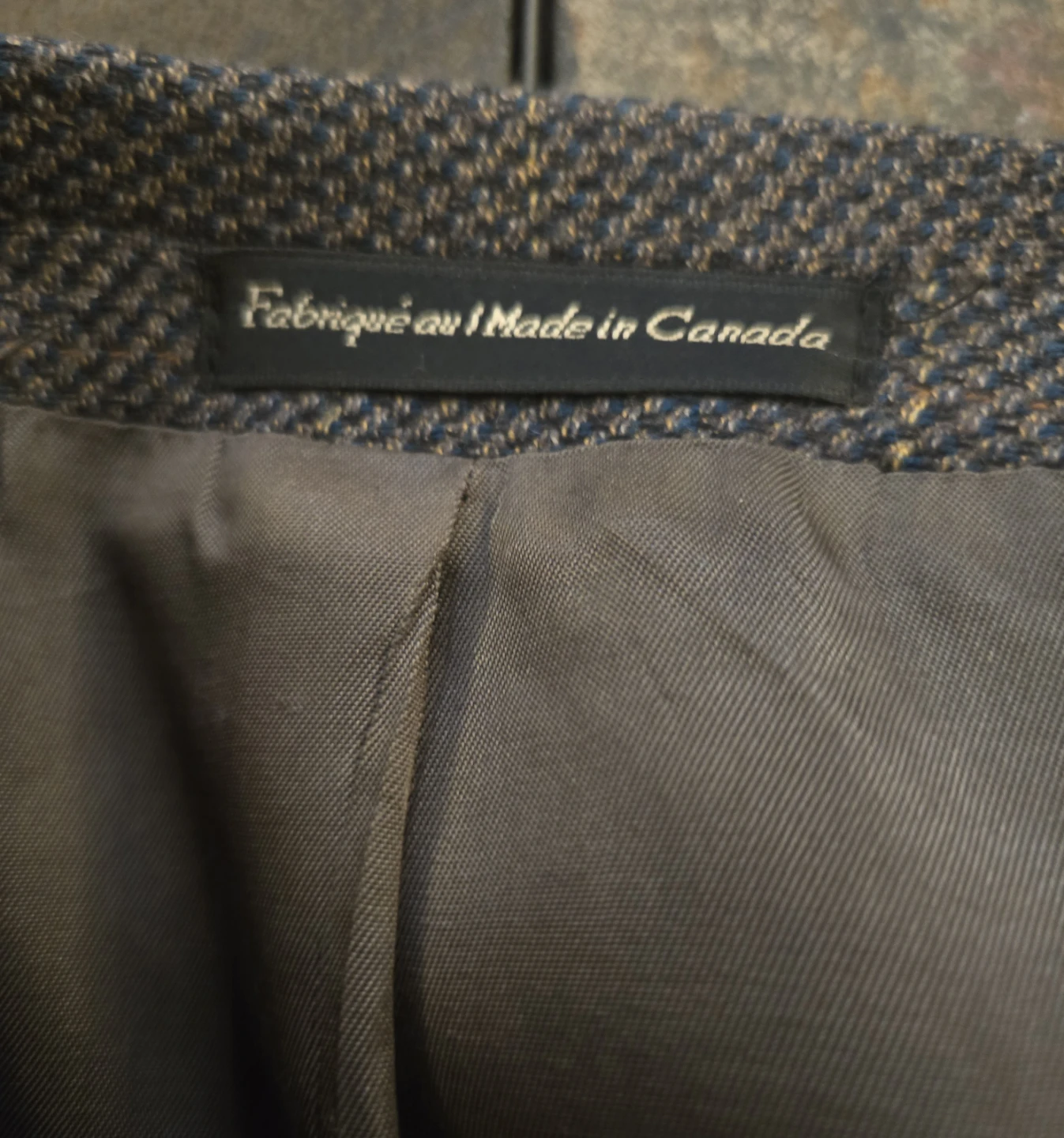 Men's Houndstooth Blazer/Sports coat.  Size 52 or 54. - photo 3