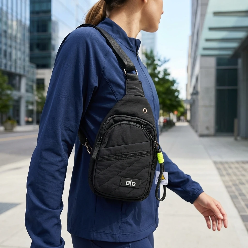 Alo Black Sling Bag - photo 2