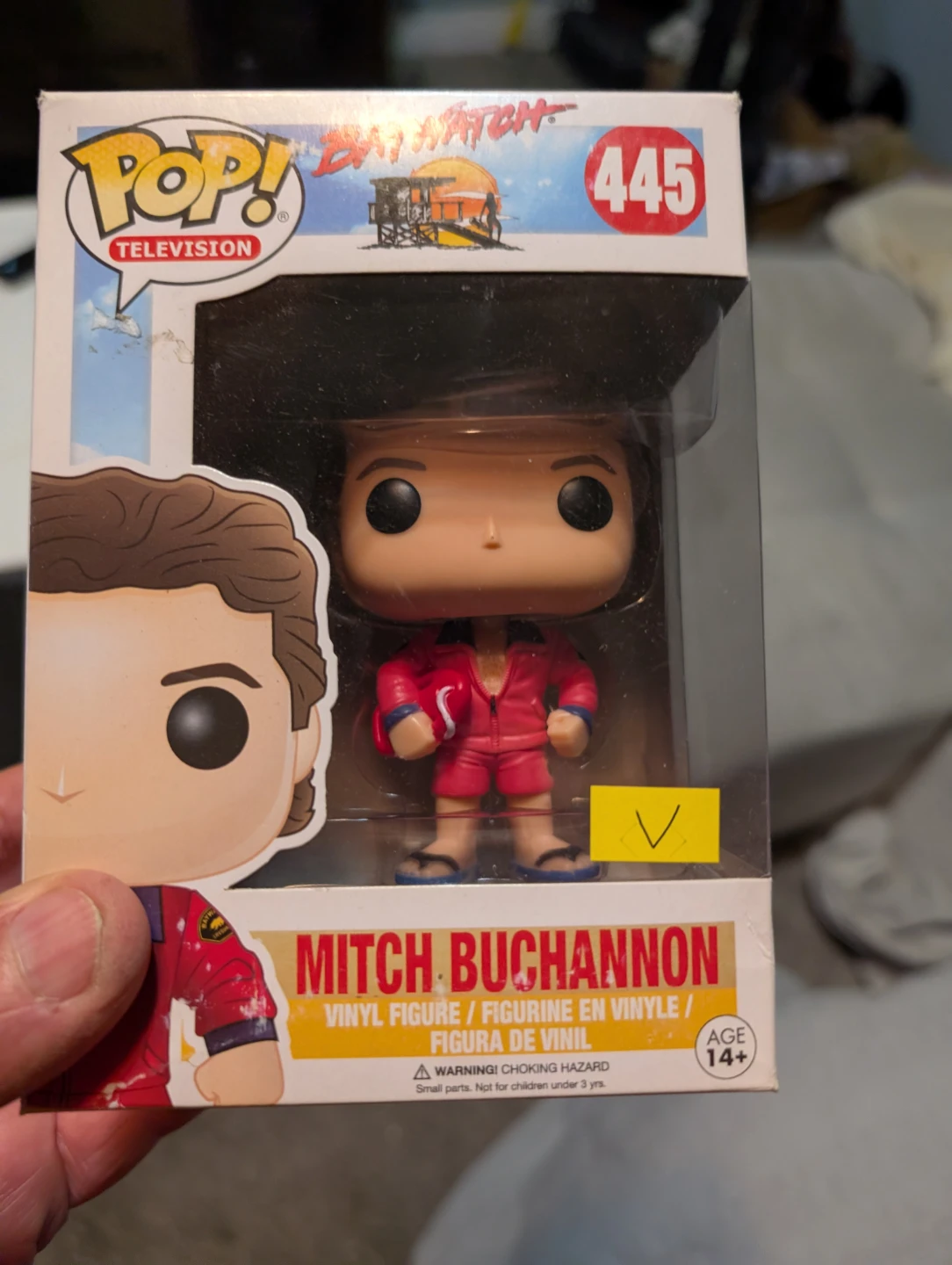 Funko Pop! Television Baywatch Mitch Buchannon #445 Vinyl Figure