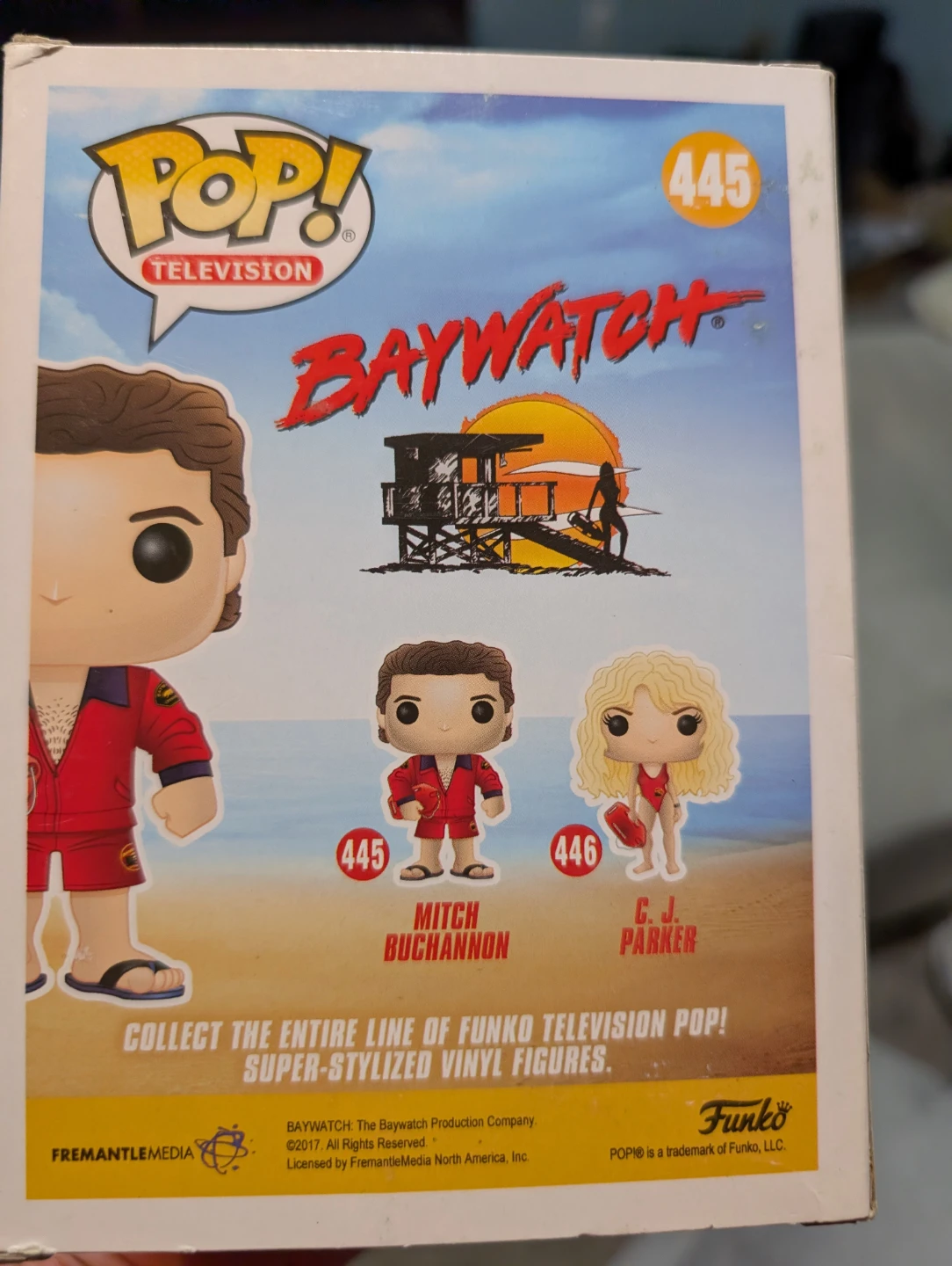 Funko Pop! Television Baywatch Mitch Buchannon #445 Vinyl Figure - photo 2