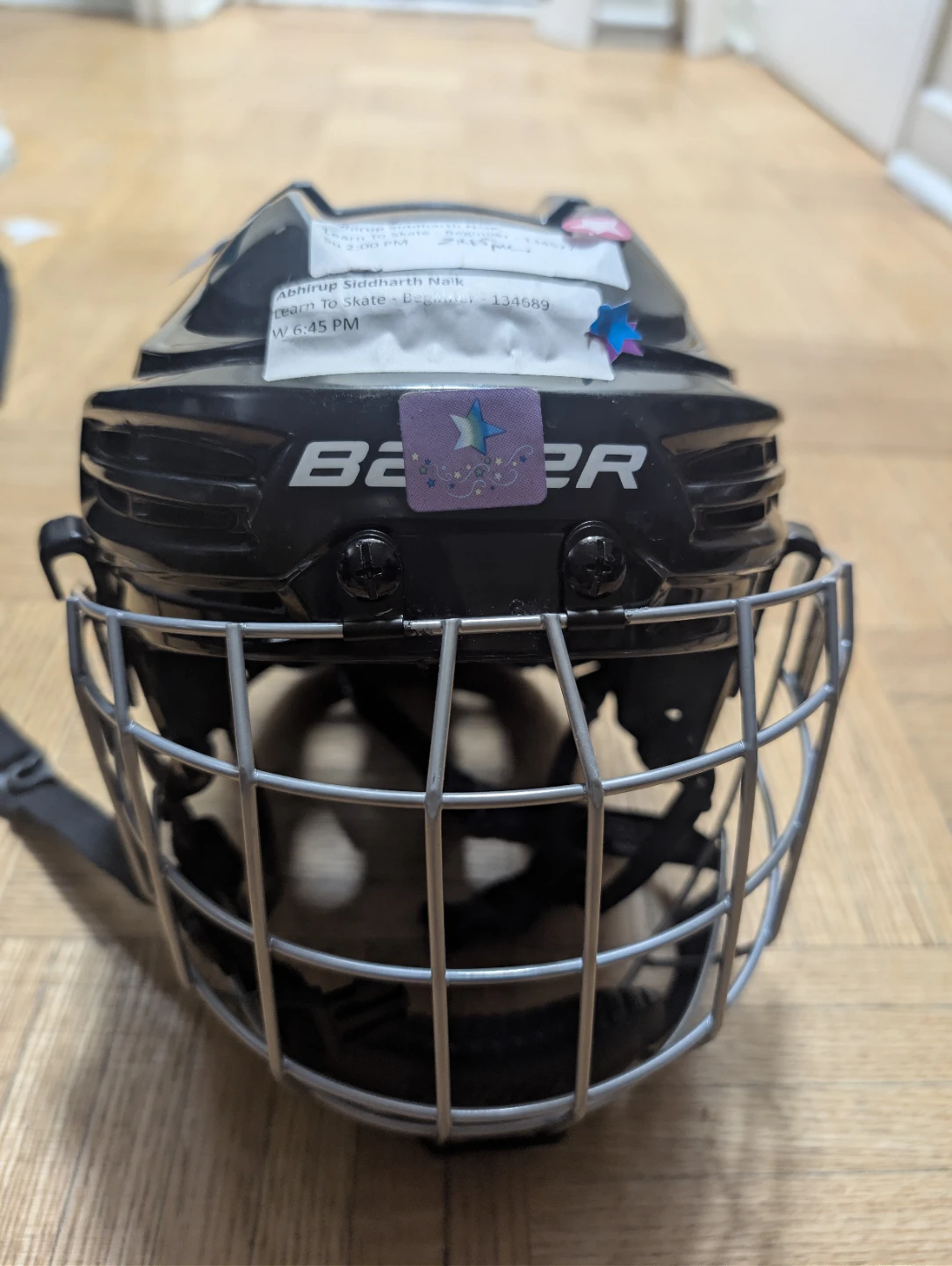 Bauer Prodigy Hockey Helmet with Cage