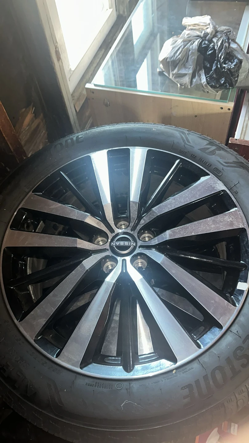 Nissan Alloy Wheel with Bridgestone Tire - photo 3
