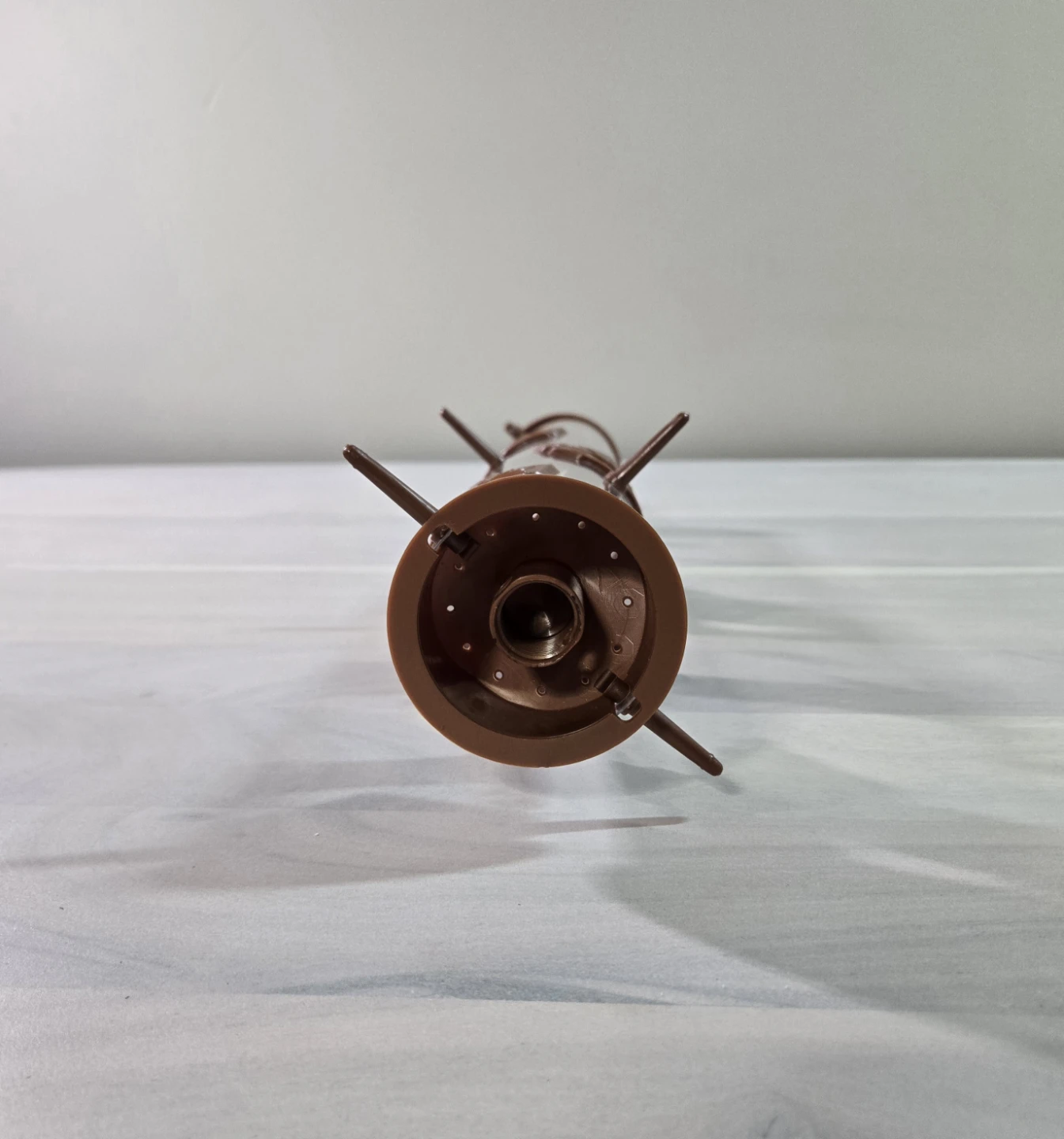Plastic Brown Leaf Design Bird Feeder - photo 4