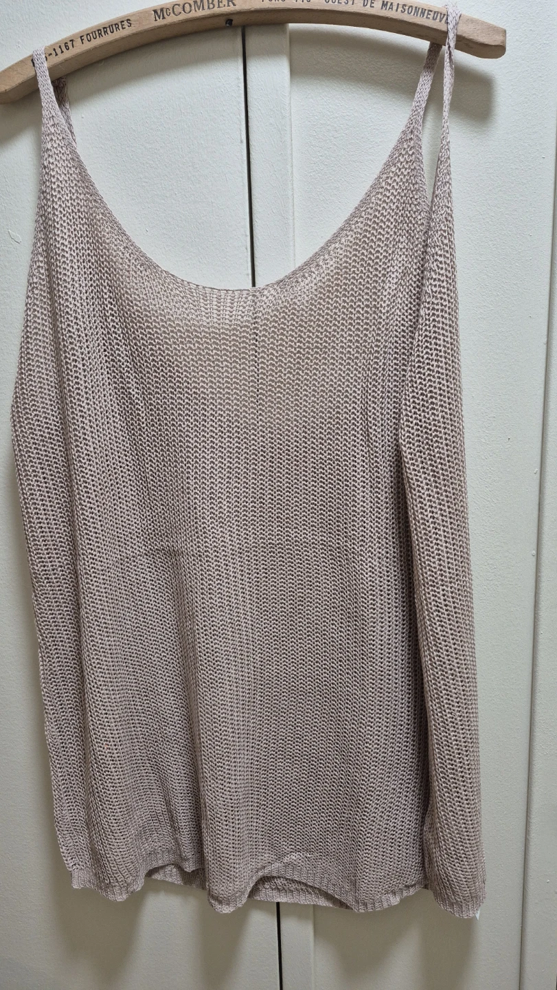 Sheer Knit Camisole Top - photo 3
