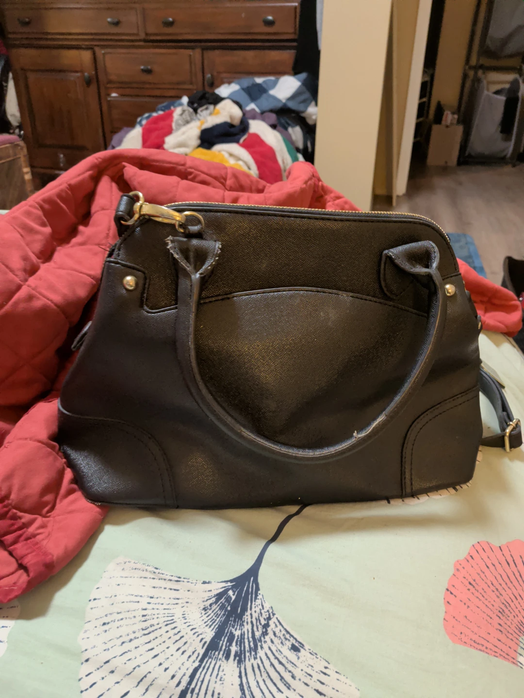 London Fog Black Handbag - photo 4