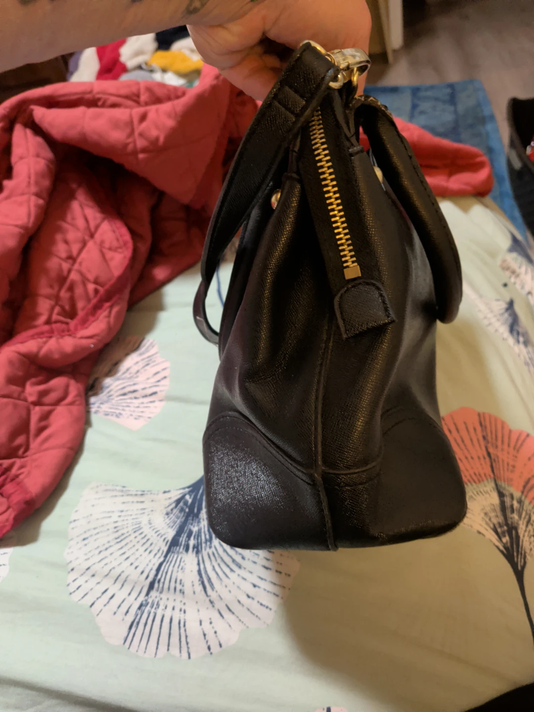 London Fog Black Handbag - photo 5