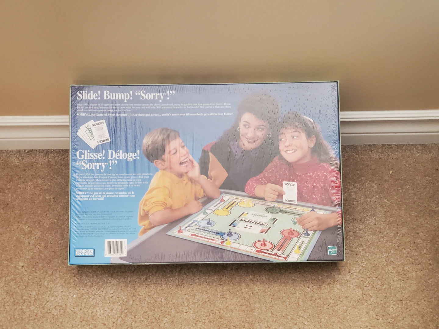 New sealed Sorry! Board Game - The Game of Sweet Revenge - photo 2
