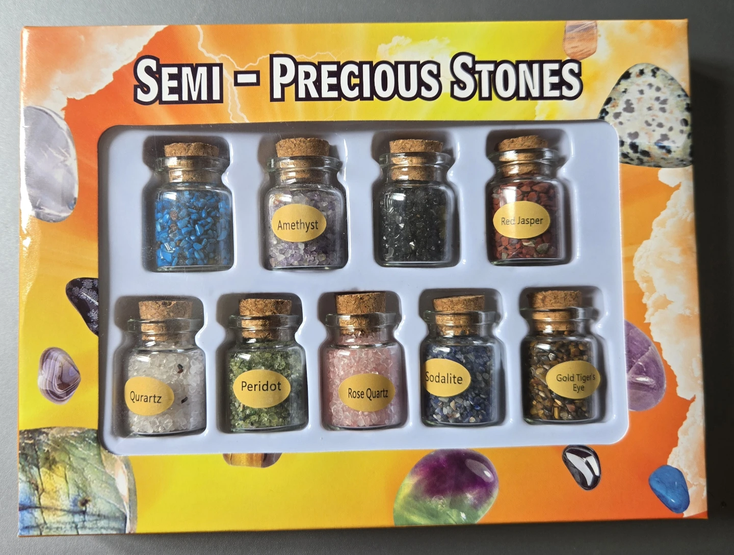 Semi-Precious Stones Collection Box