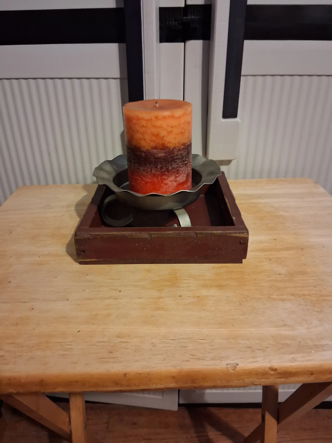 Candle holders with candle