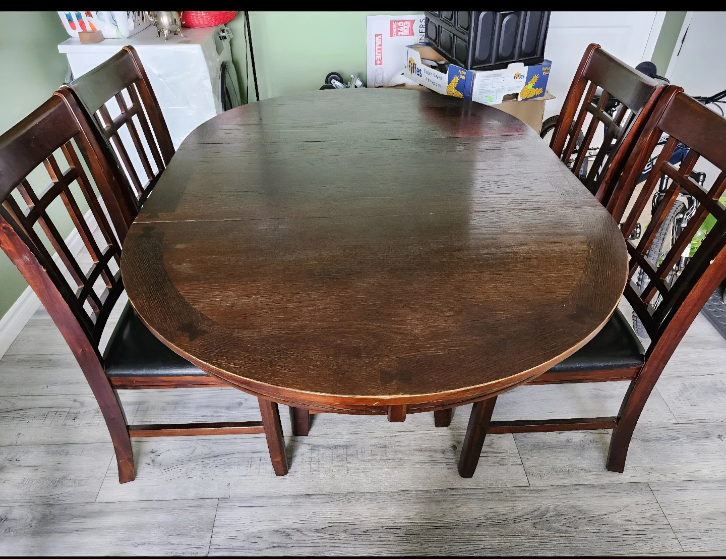 Dining Table and 4 Chairs - photo 4