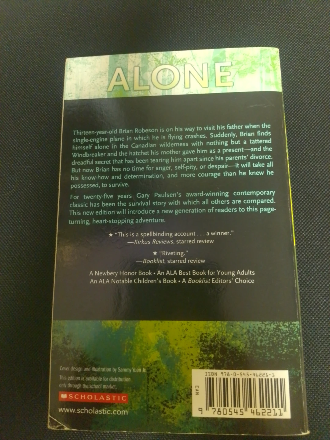 Hatchet by Gary Paulsen Paperback Book - photo 2