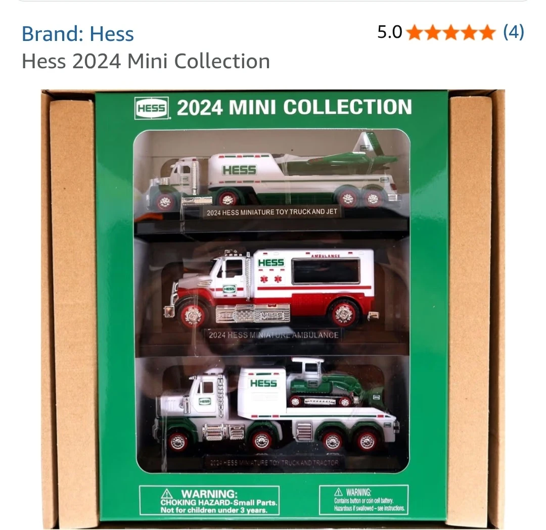 Hess 2024 Mini Collection Toy Truck Set