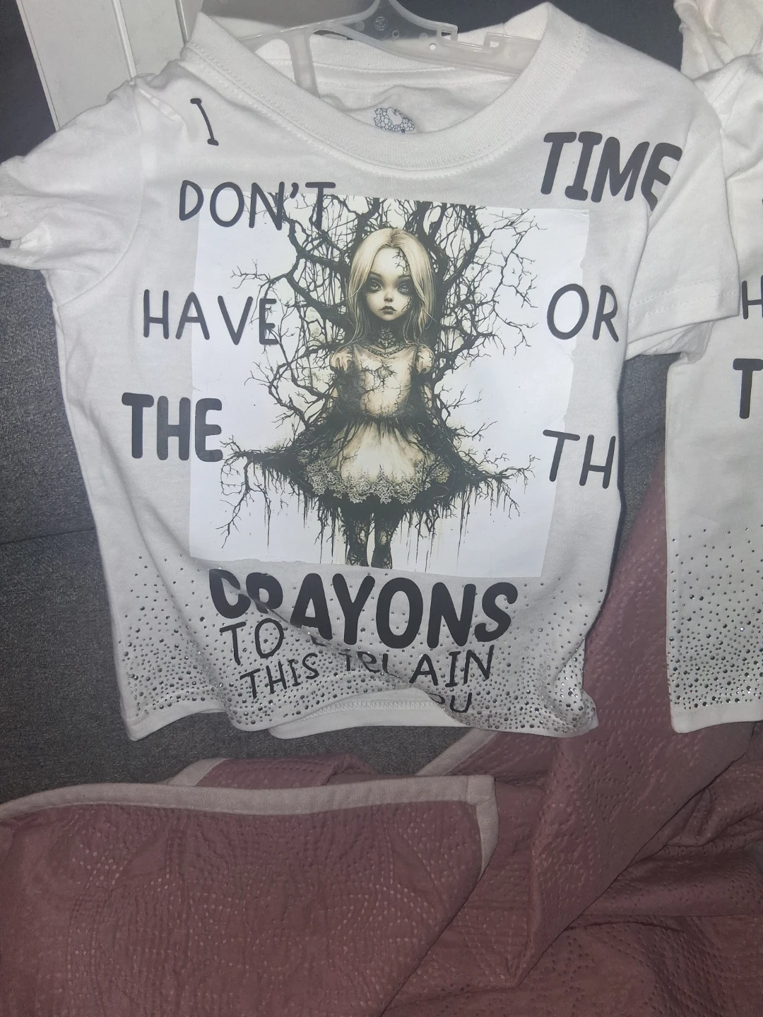 White Graphic T-Shirts Bundle (4 shirts) - photo 4
