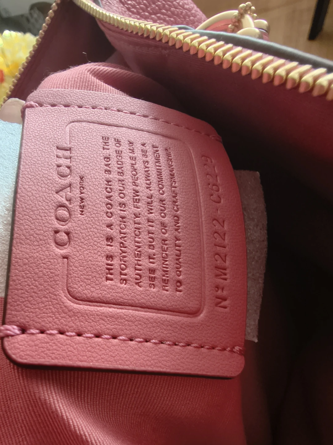 Coach Pink Leather Satchel Purse - photo 4