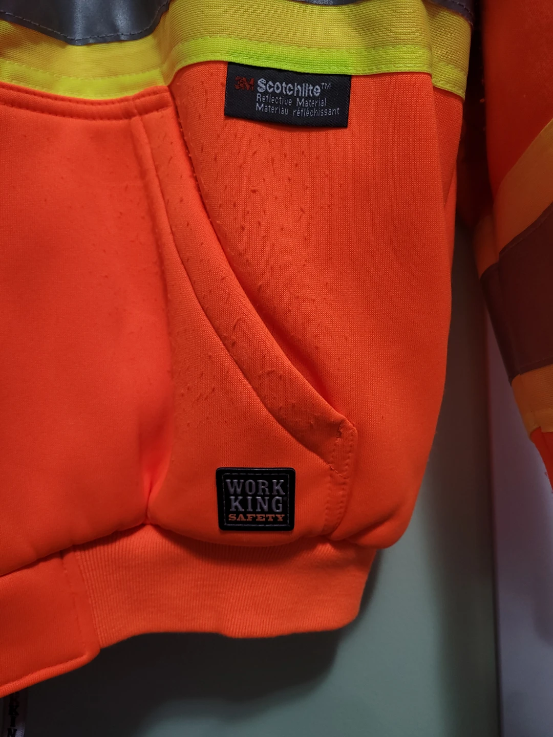 Work King Safety Hi-Vis Hoodie - photo 3